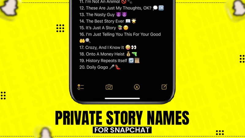 private story names